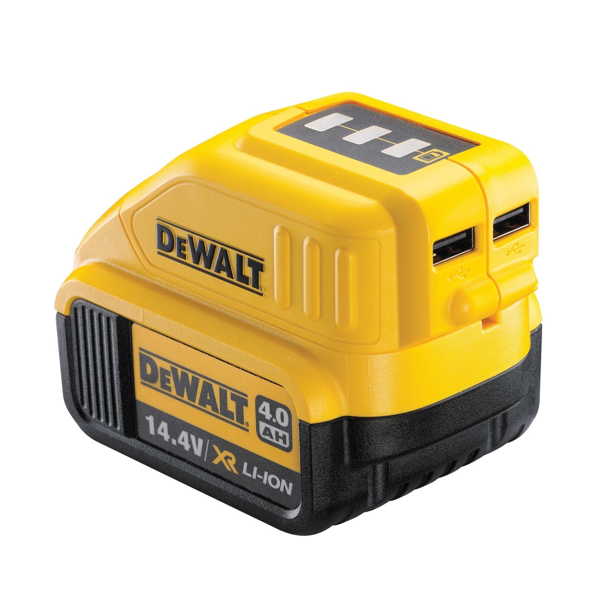 Adaptador de bater a para cargar dispositivos con entrada USB DEWALT