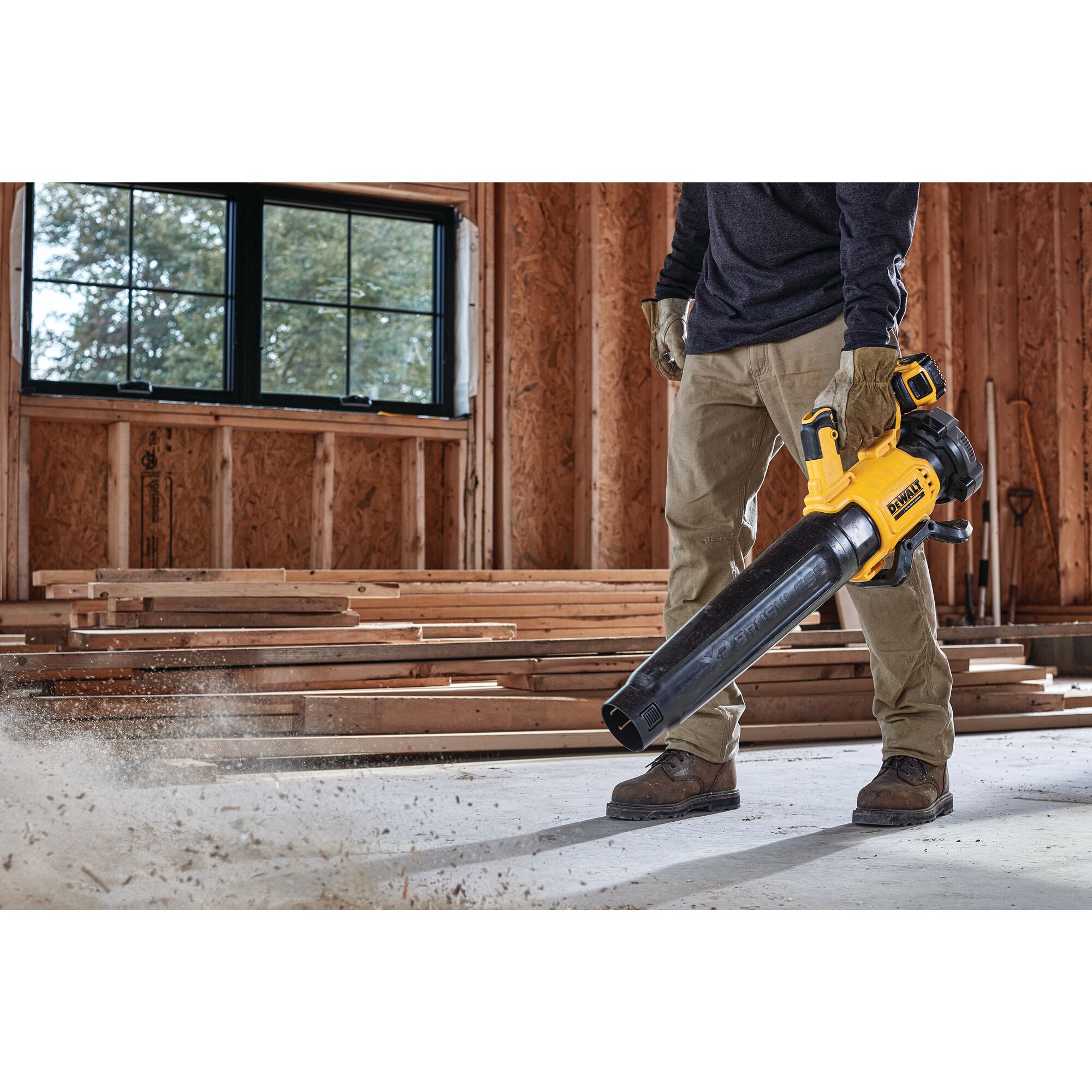 Soplador axial sin escobillas XR 18V sin cargador bater a DEWALT