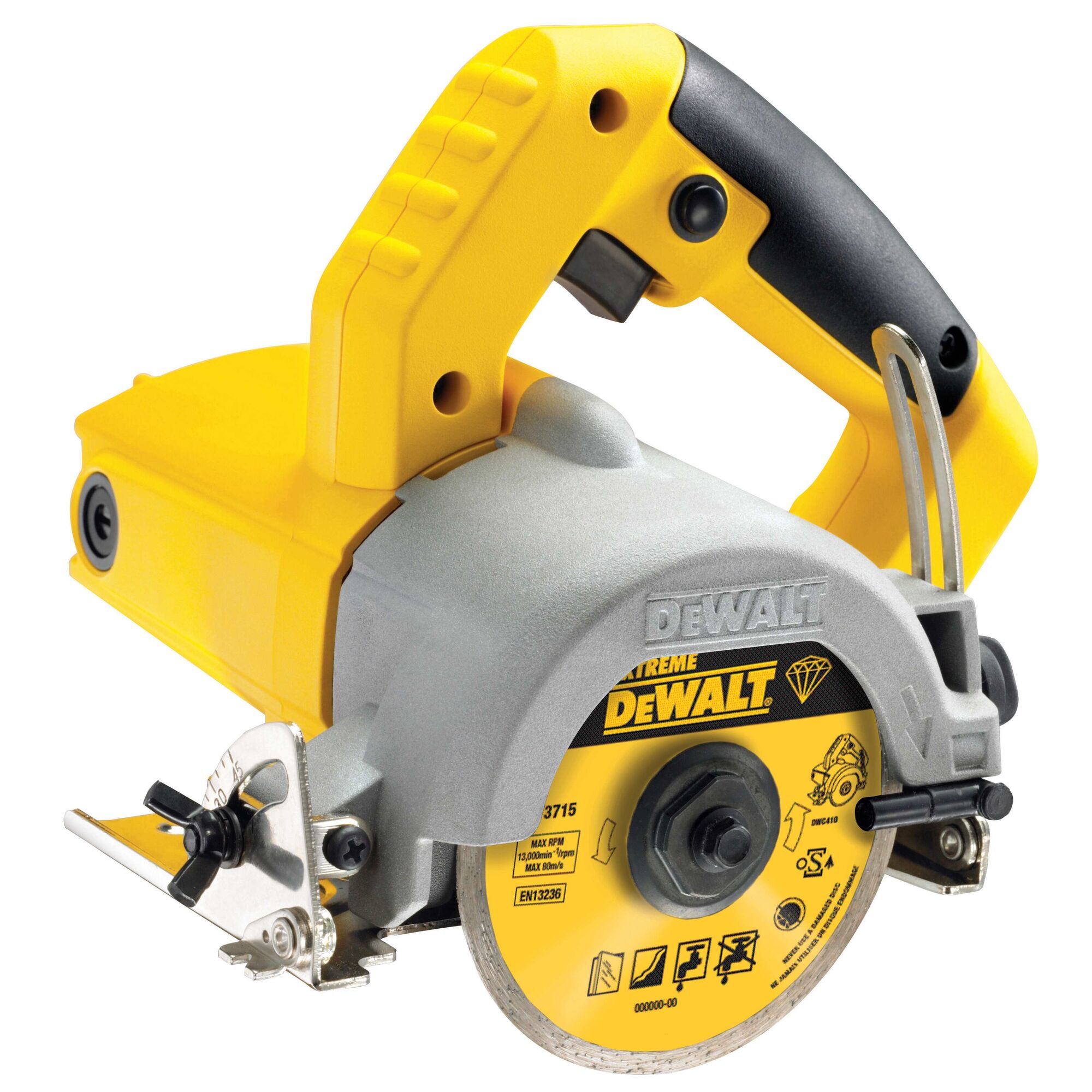 Sierra de mano Circular de Diamante 1300W 110mm para Azulejos DEWALT