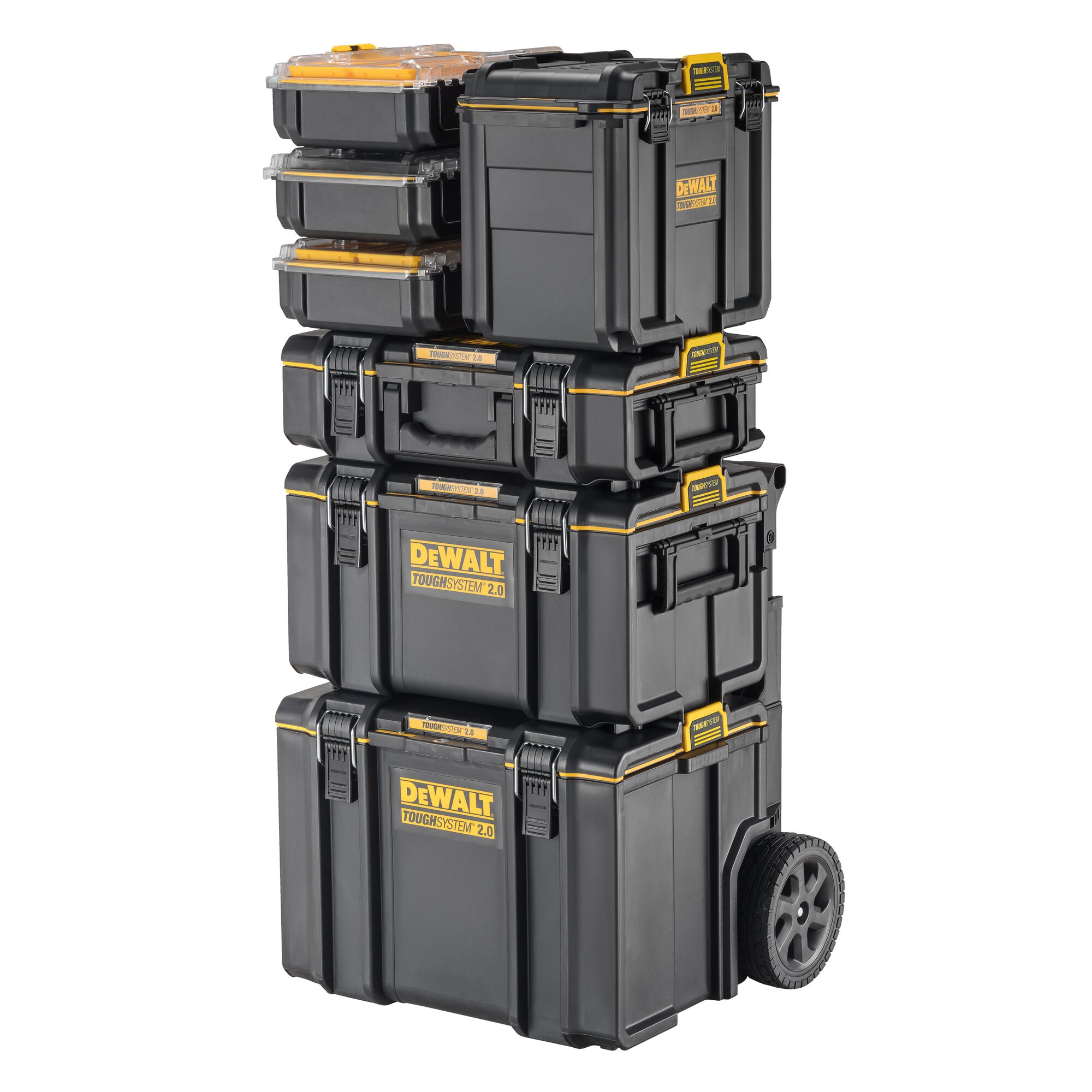 DEWALT TOUGHSYSTEM 2.0 Caja de herramientas profunda compacta